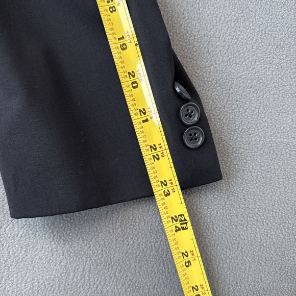 Ermenegildo Zegna Soft Sport Coat Mens EU 56 Short (US 46S) Black Neiman Marcus - Picture 6 of 16